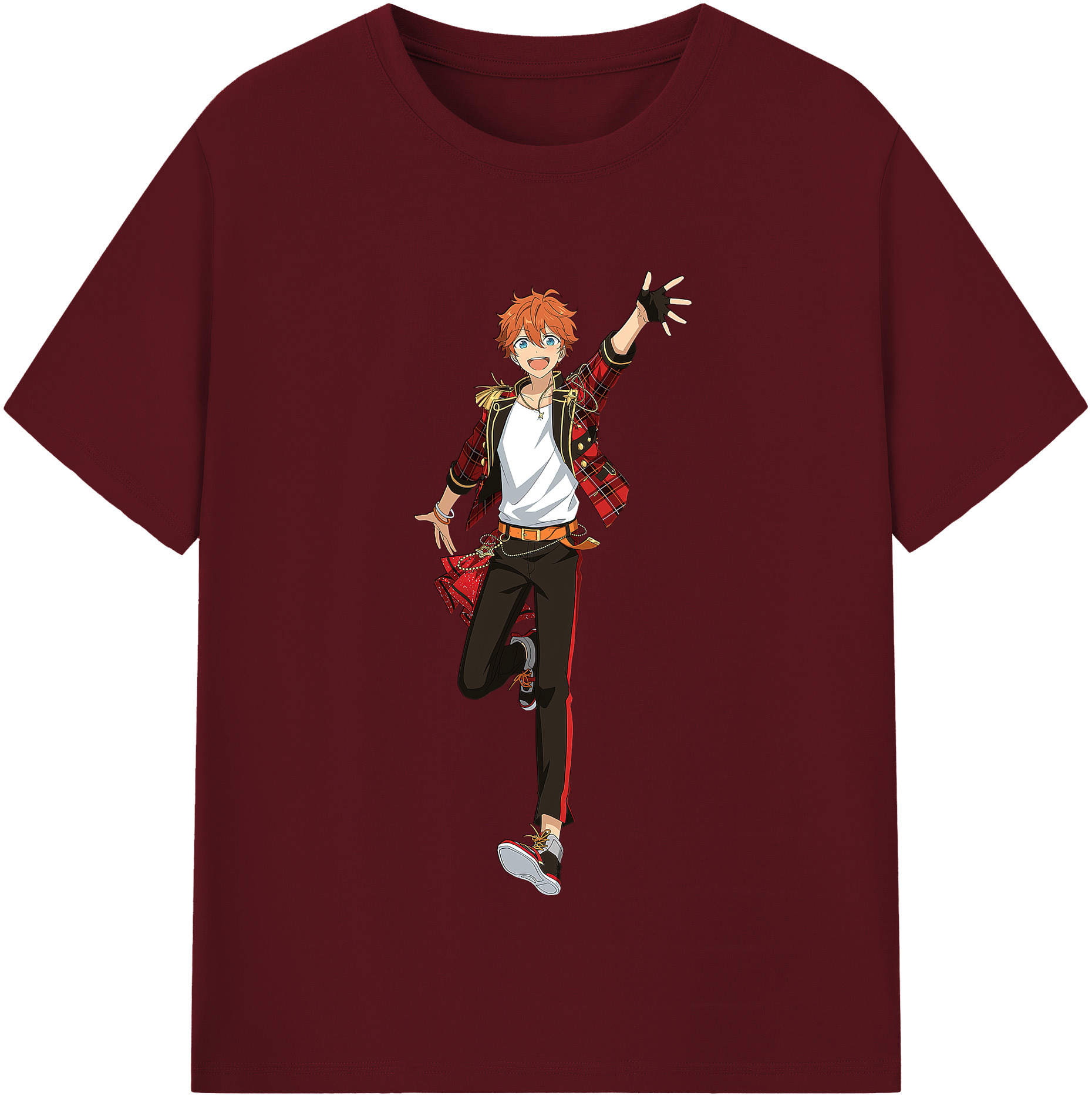 （画像用） あんさんぶるスターズ! Ensemble Stars 綿100％半袖Tシャツ（フロントプリント）